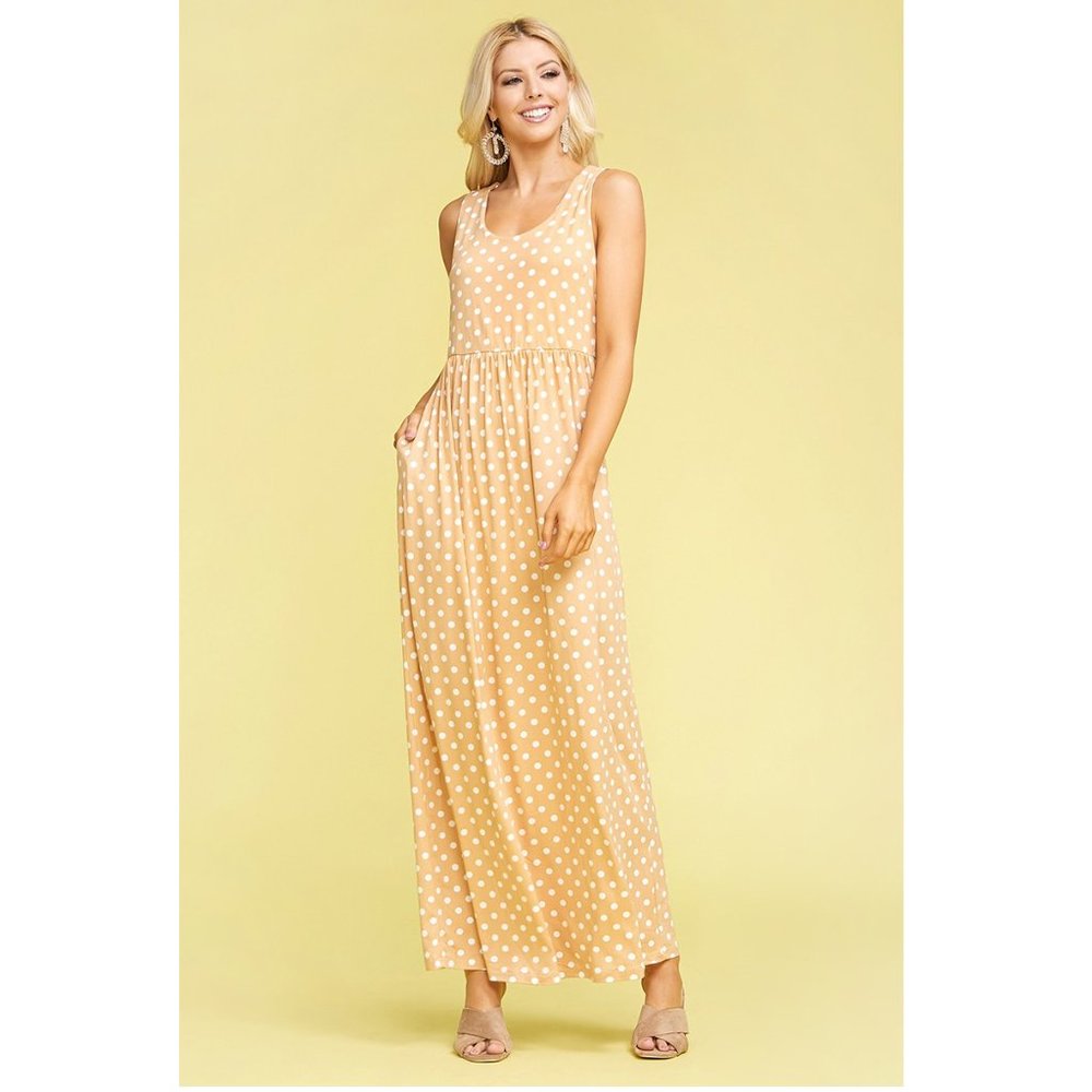 Casual Long Maxi Dress with Pockets